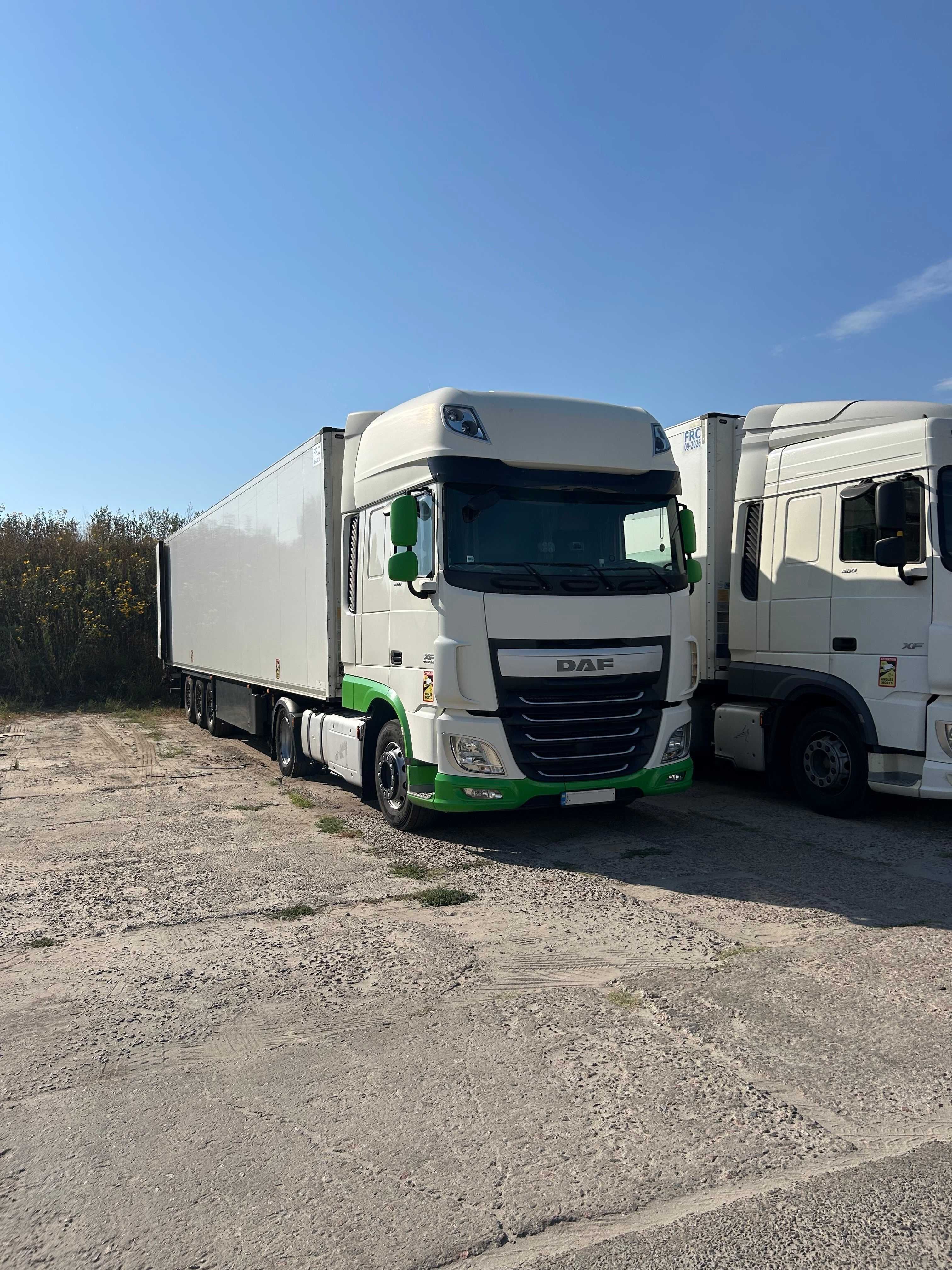 SCHMITZ KRONE,  рефи 2013-19. DAF Тягачі 2010-2019. Окремо і разом
