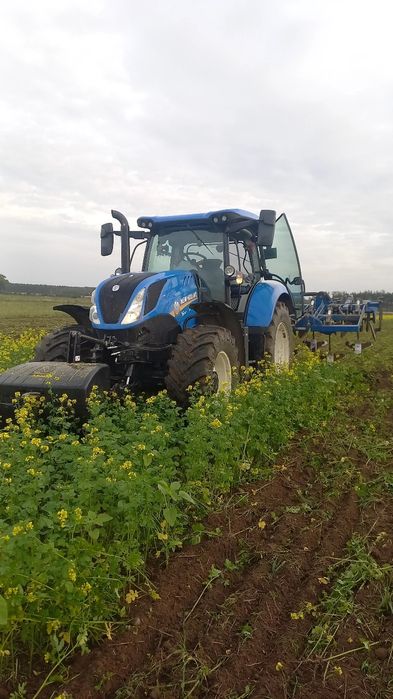 Usługi rolnicze koszenie ugorów działek budowlanych transport kryszyw