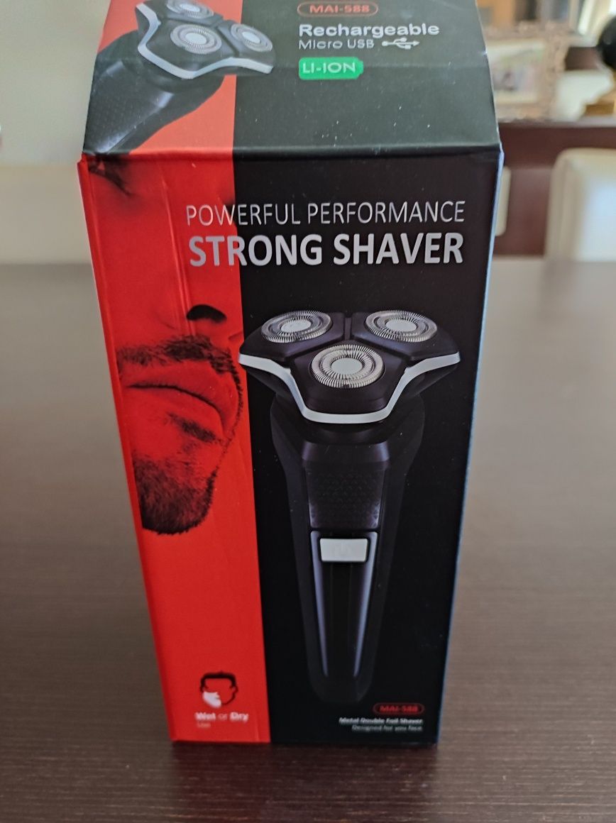 Máquina de barbear nova edição magnética