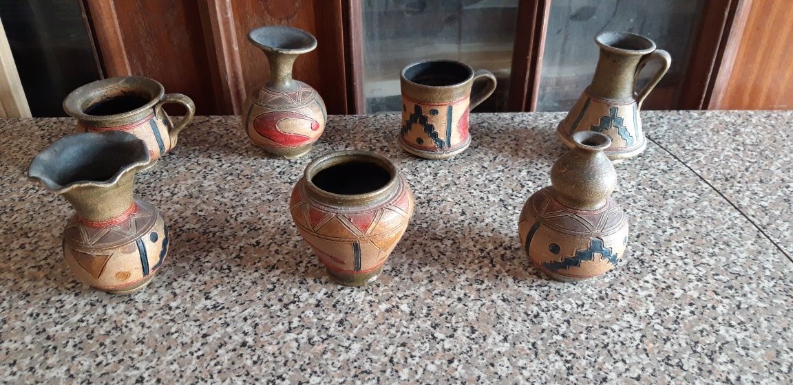 Conjunto de Potes Decorativos