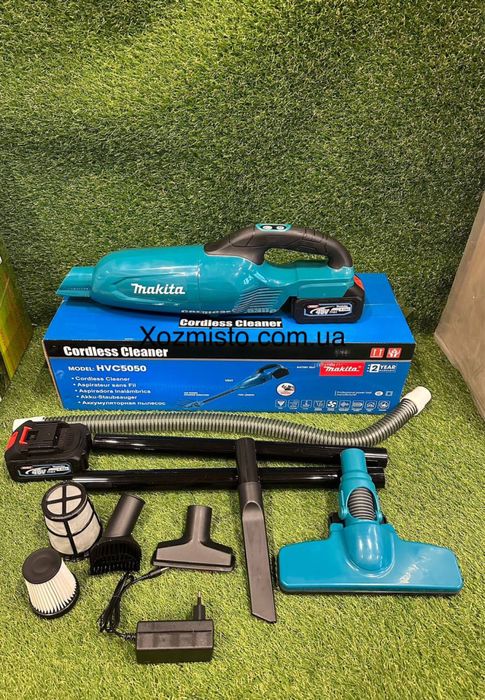 Акумуляторний пилосос Makita HVC5050 (48V, 6 AH) АКБ пилосос Макіта