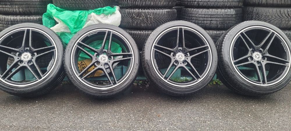 Felgi aluminiowe 19 Mercedes AMG + opony
