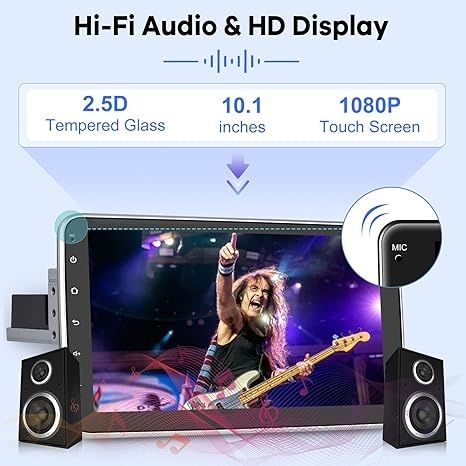 2G + 64G автомагнітола Carplay Android 15 1din