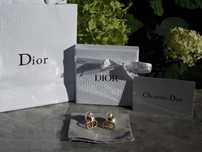 Сережки класичні в стилі dior.