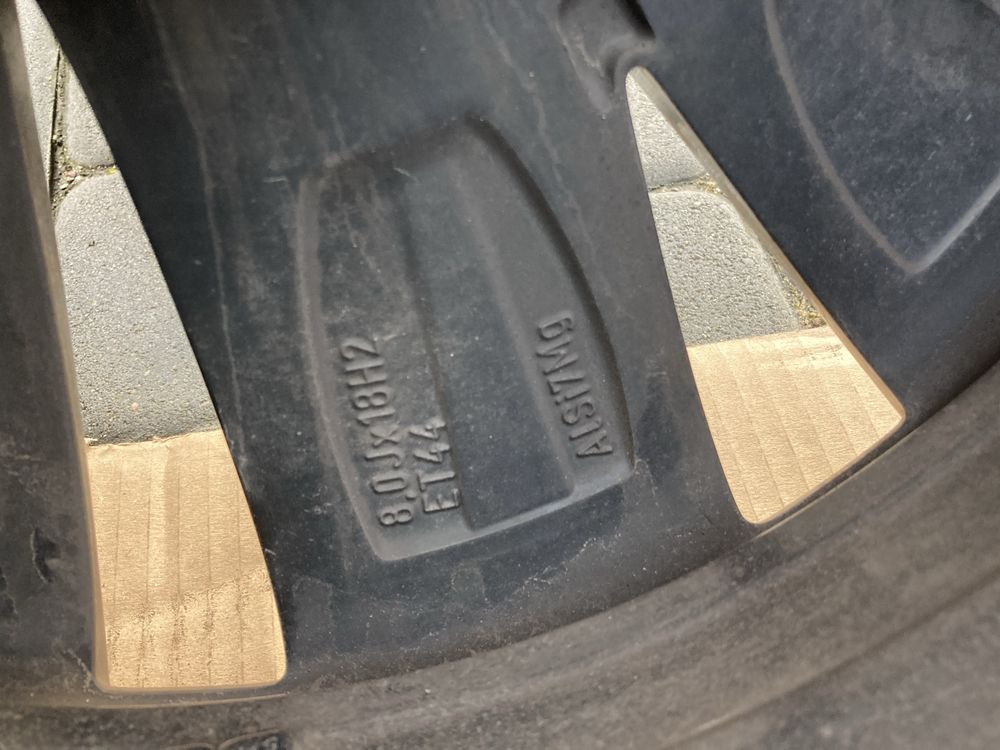 Felgi 18” OE skoda octavia, superb, karoq 3V0.601.025B