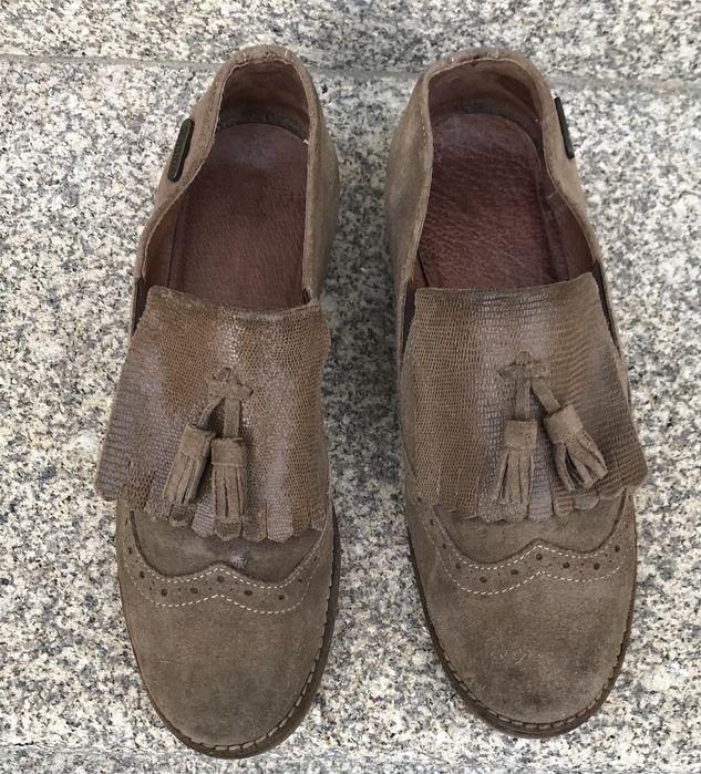 Sapatos rasos castanhos (Seaside, tamanho 37)