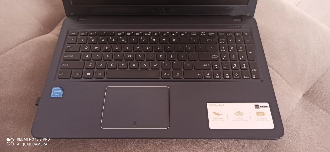 Laptop Asus F543MA-DM695T N4000/15,6" FHD/4GB/256GB notebook granatowy