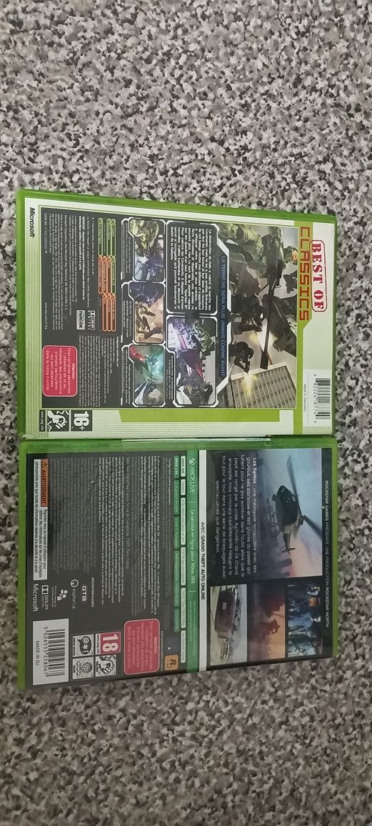 Halo 2/Grand theft auto 5 Xbox/360