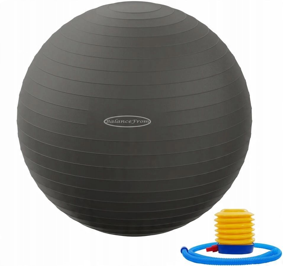 Piłka do ćwiczeń gimnastyczna rehabilitacyjna 48-55cm + pompka