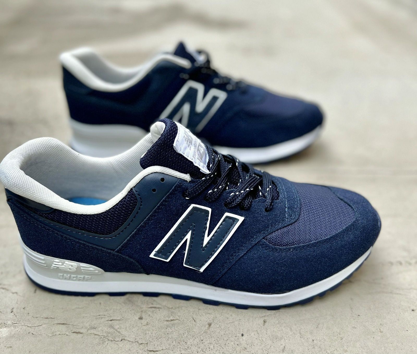 granatowe męskie buty NEW BALANCE 574 buty sportowe 41-46 nowe NB