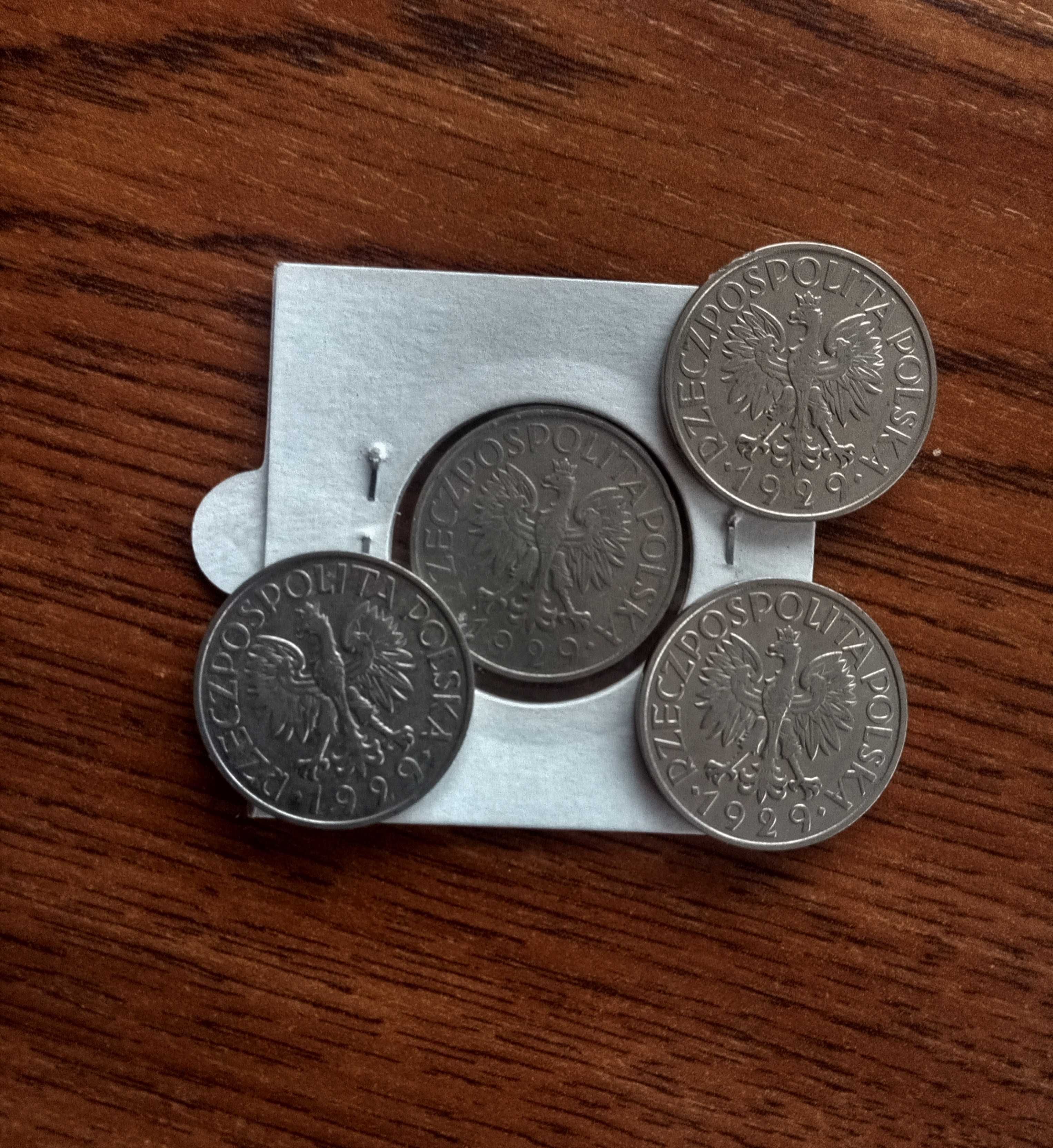 zestaw monet 1 zł 1929