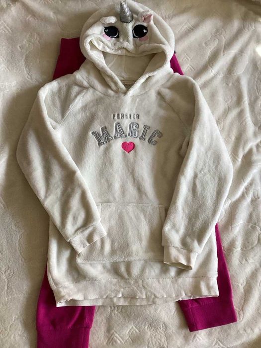 Тепла кофта-туніка h&m, штани outventure 122-128