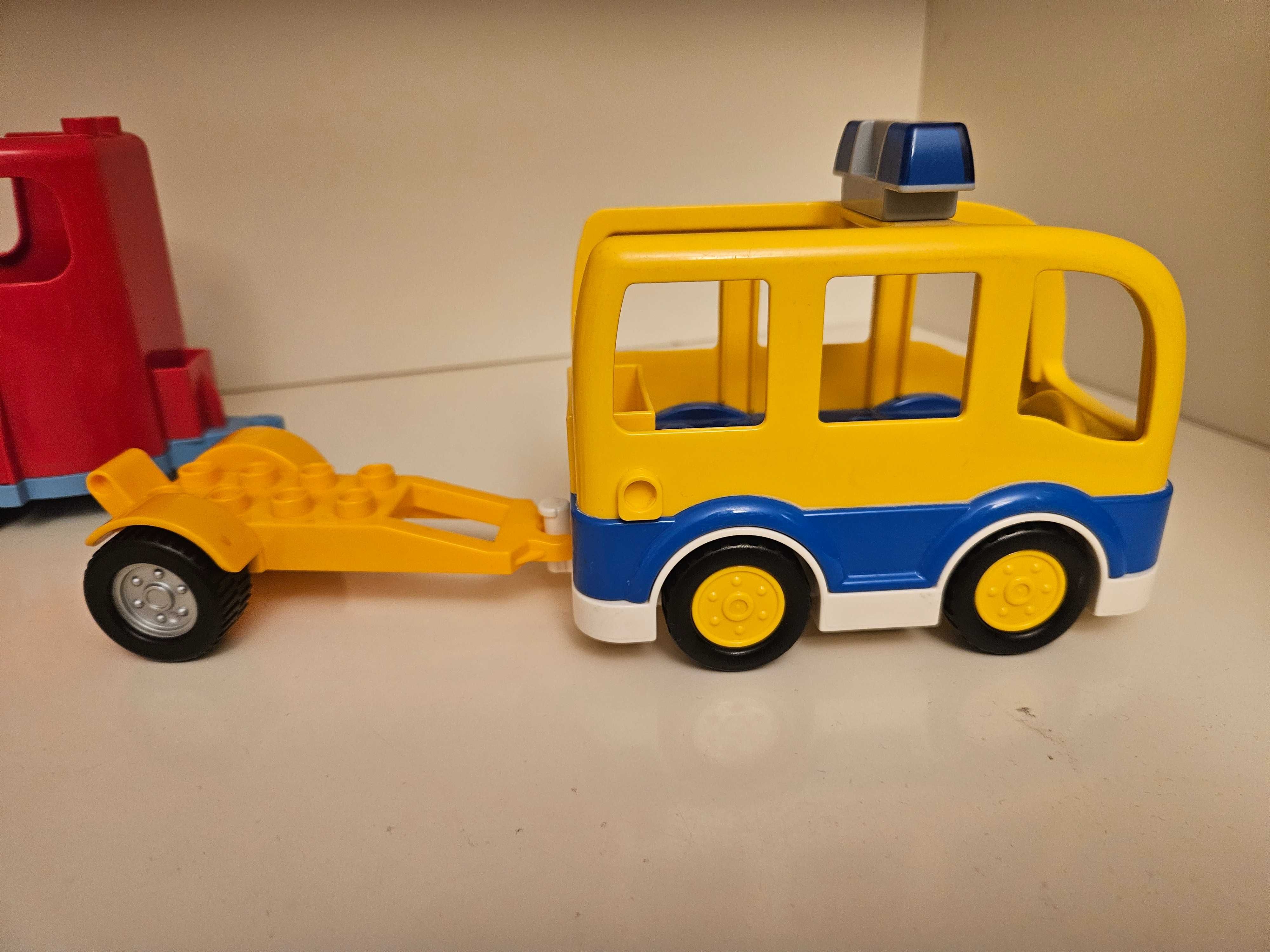 Lego duplo pojazdy - 4 sztuki. Wszystko co na zdjęciach