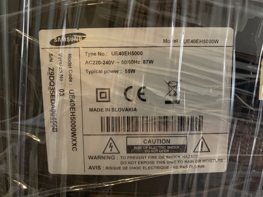 Televisao Samsung de 40 pulgadas com pouco uso