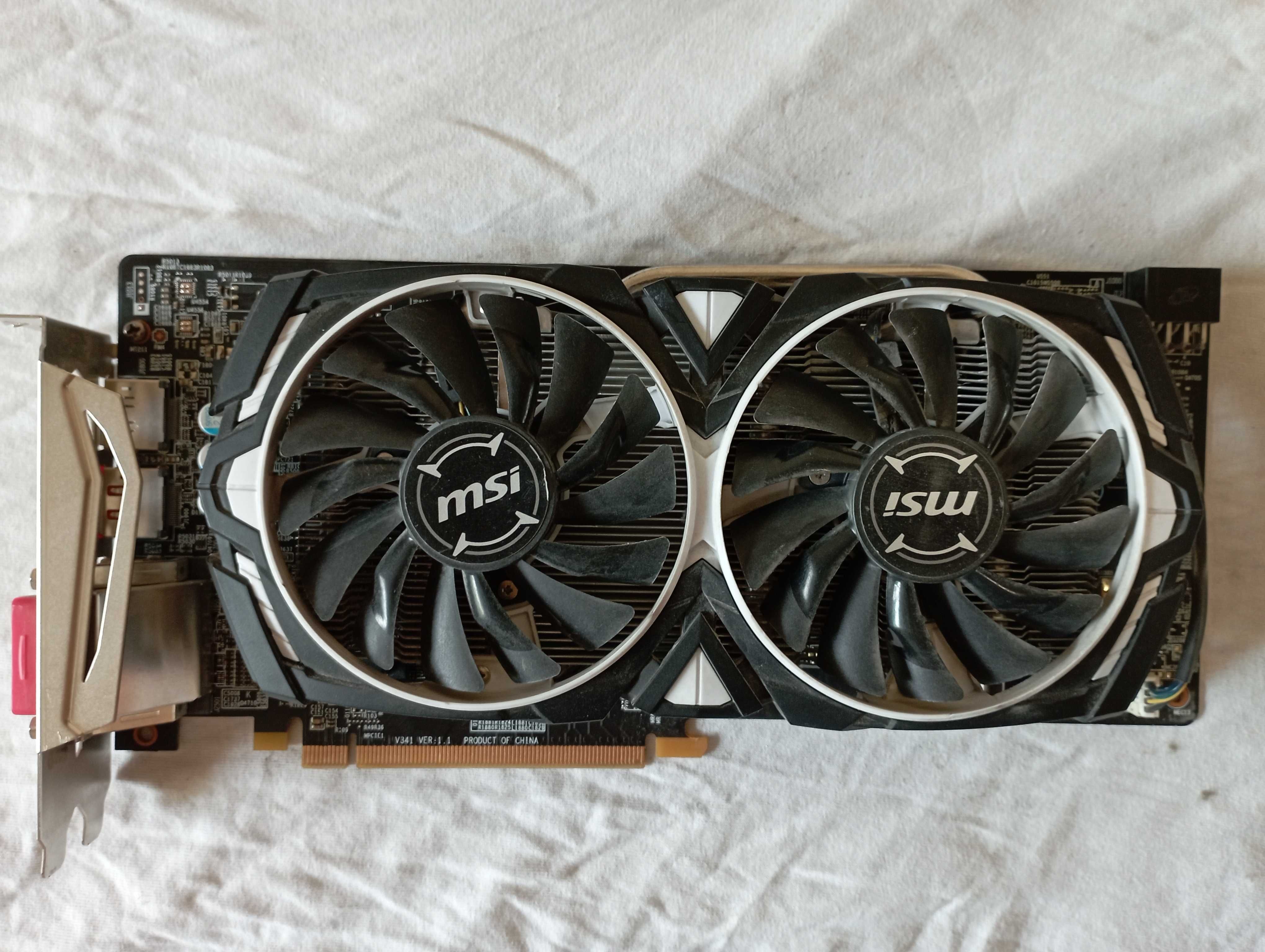 Компьютер игровой I5 - 4670, 16Гб , 500 SSD, RX480 + монитор 24"