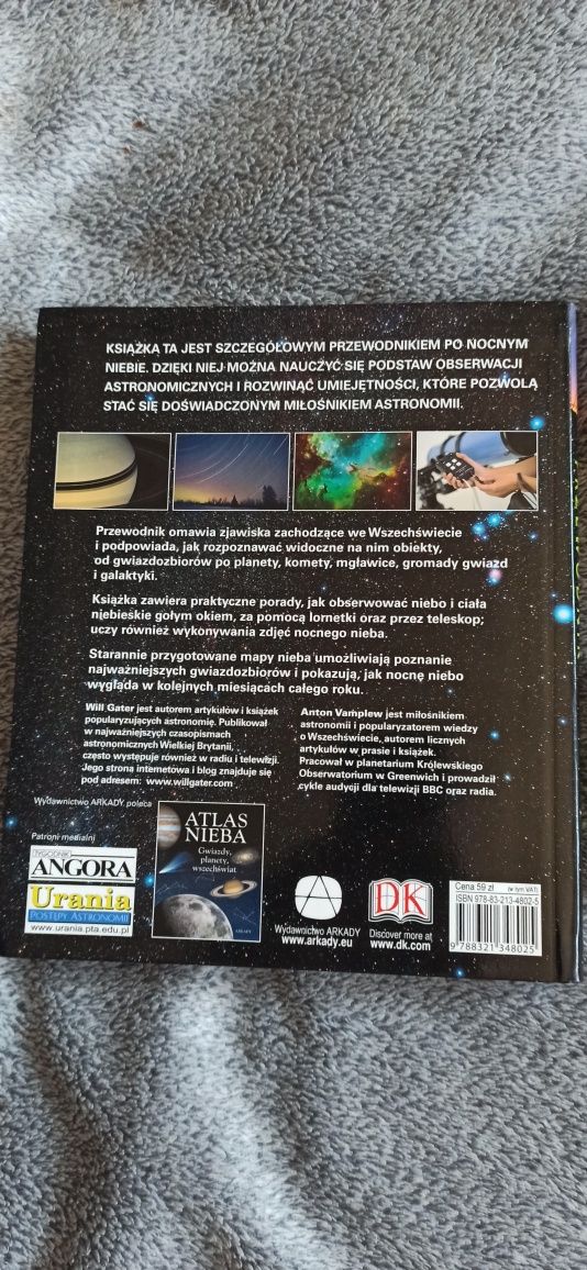 Astronomia - Przewodnik. Will Gater, Anton Vamplew, stan bdb