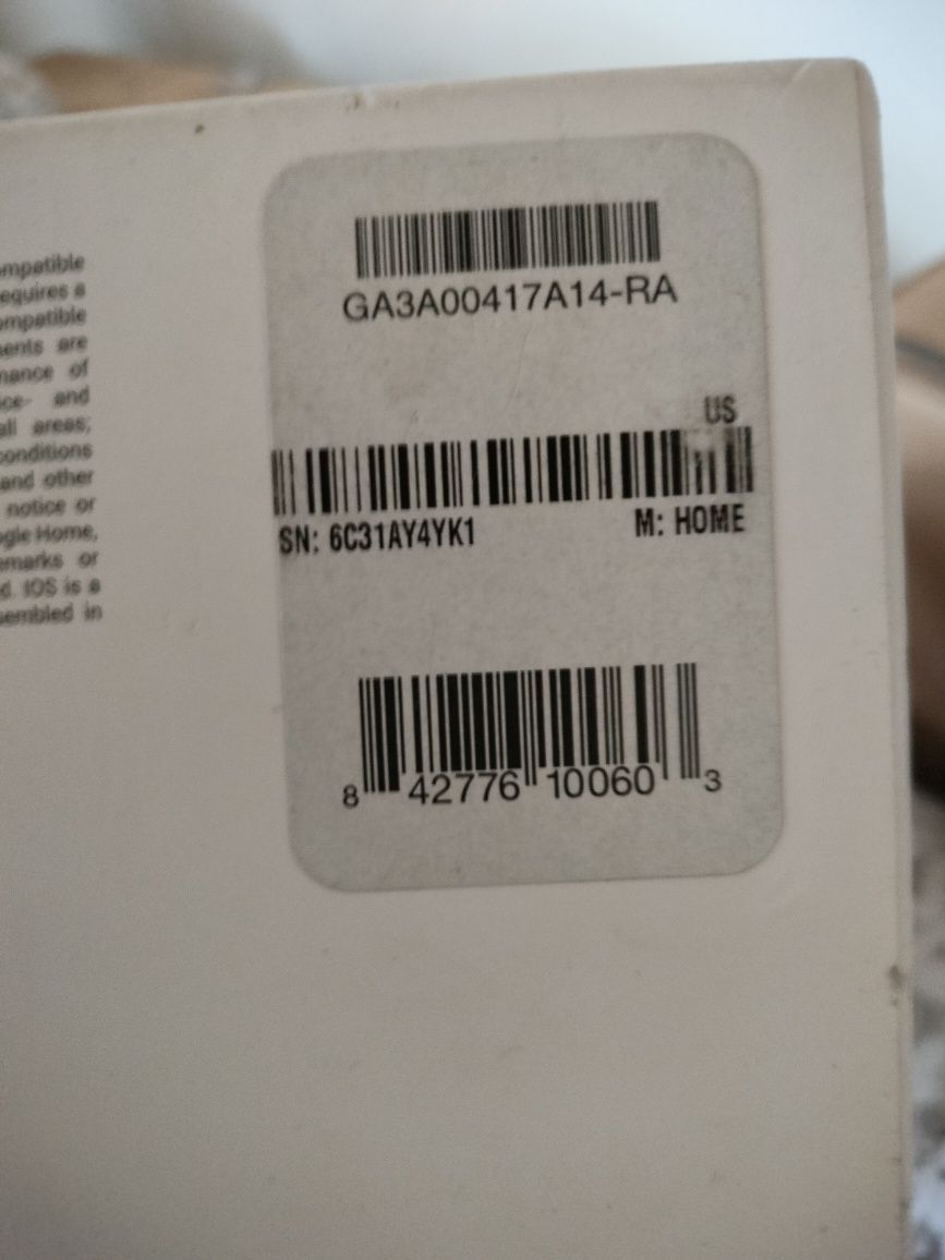 głośnik google home