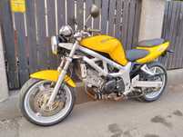 Suzuki SV650,1999r, oryginalny, nowe opony Pirelli diablo