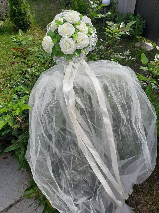 Свадебные украшения на машину 7 единиц