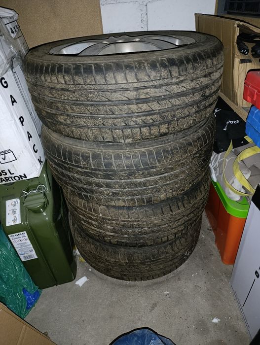 Sprzedam używane aluminiowe felgi 195/50 r15 5x100