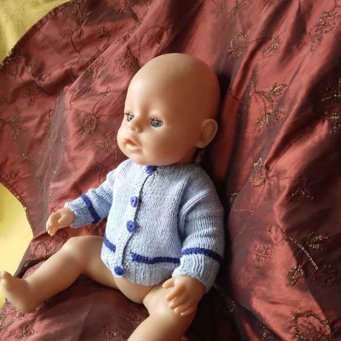 Ubranka, sweterek dla lalki Baby Born