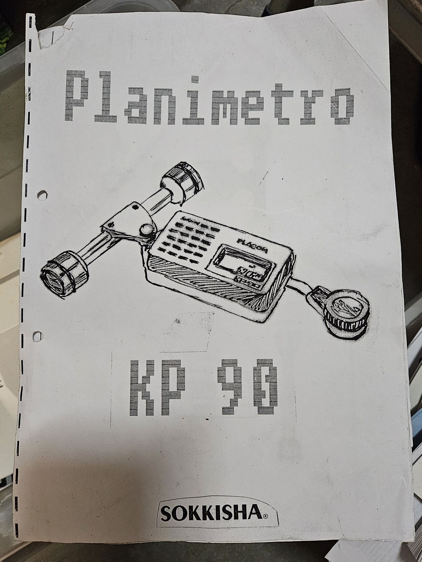 Planimetro digital Sokkia KP-90N