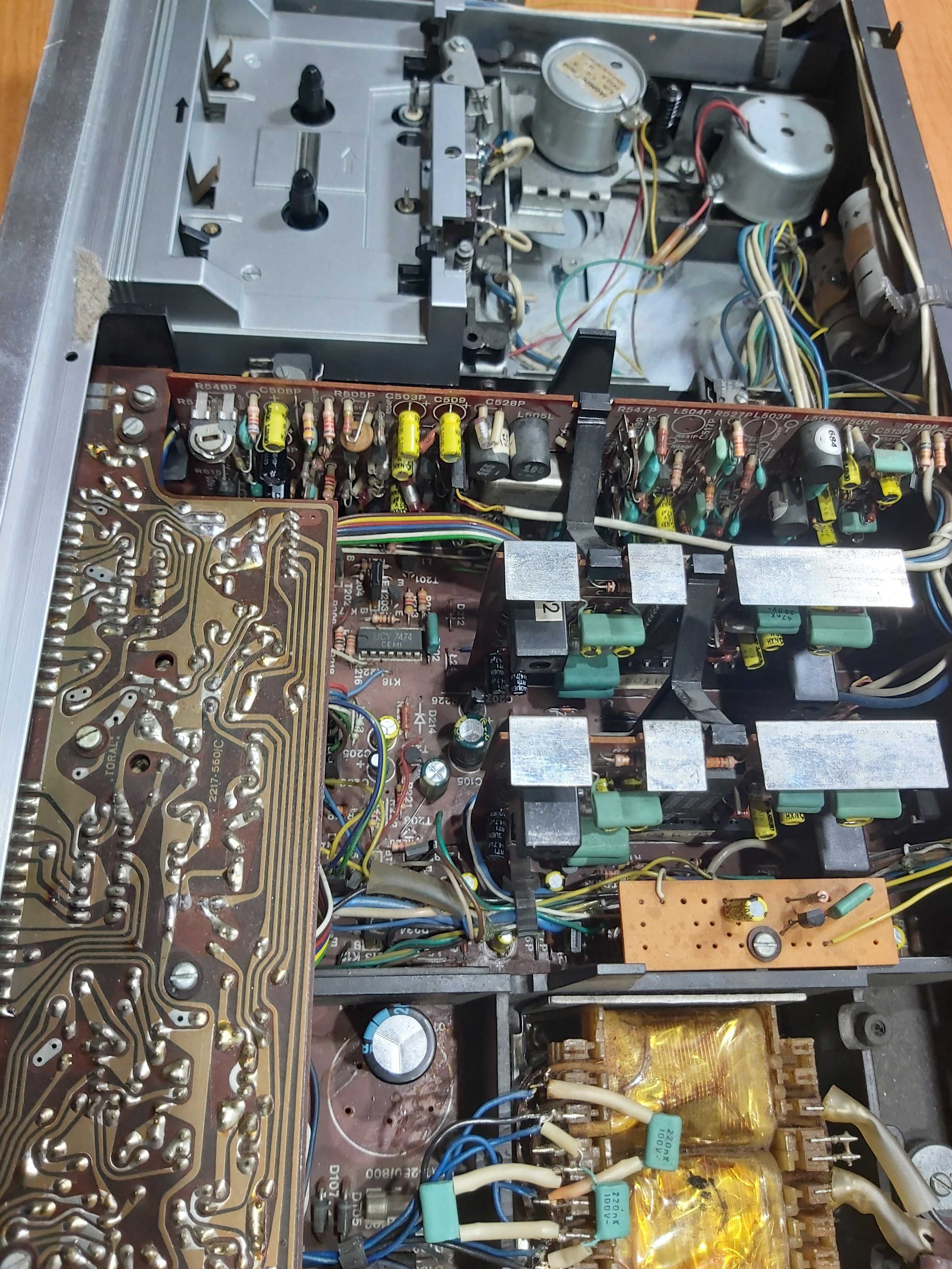 UNITRA DIORA MDS 440 srebrny magnetofon po serwisie