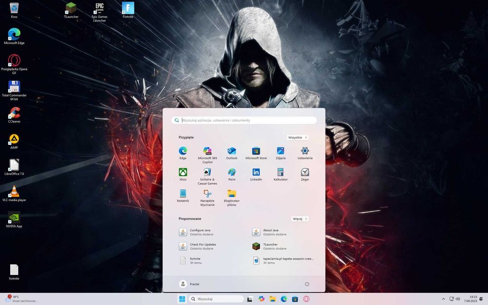 Gamingowy Intel i5/20GbDDR/SSD+HDD1Tb/GeForceGTX1060-6Gb