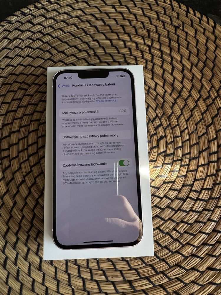 Apple Iphone 13 128gb Rose Pink jak nówka