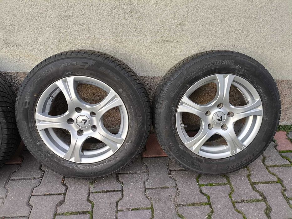 Felgi Koła Renault Megane Scenic 5x114,3 ET43 zima 195/65/R15 Wysyłka