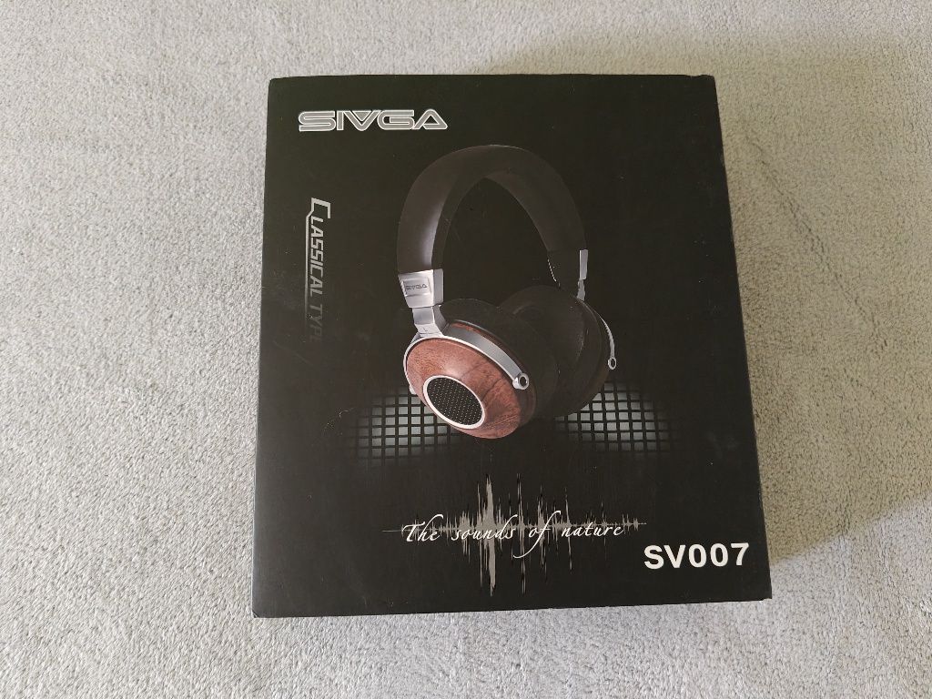 SIVGA SV007 słuchawki drewniane podobne grado półotwarte audiofilskie