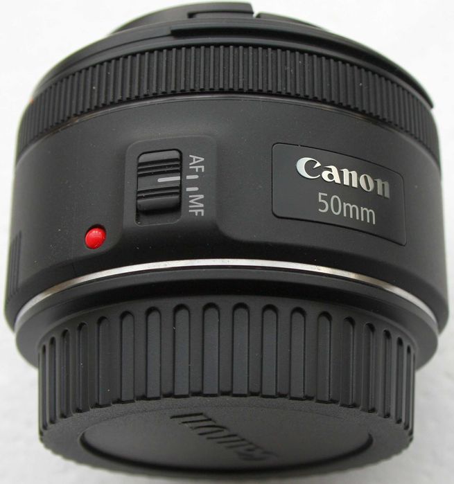 Canon EF 50mm f/1.8 STM. Pudełko.