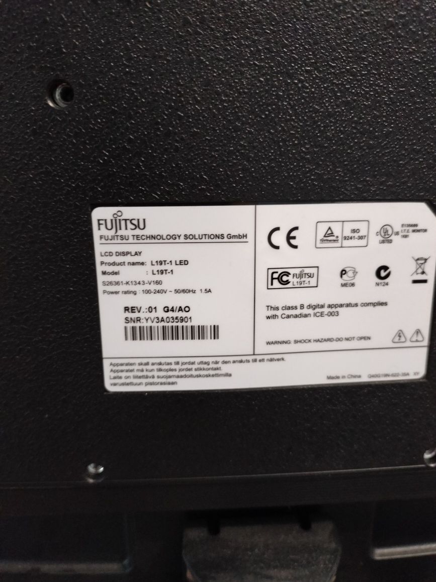 Monitor Fujitsu Siemens 19cali