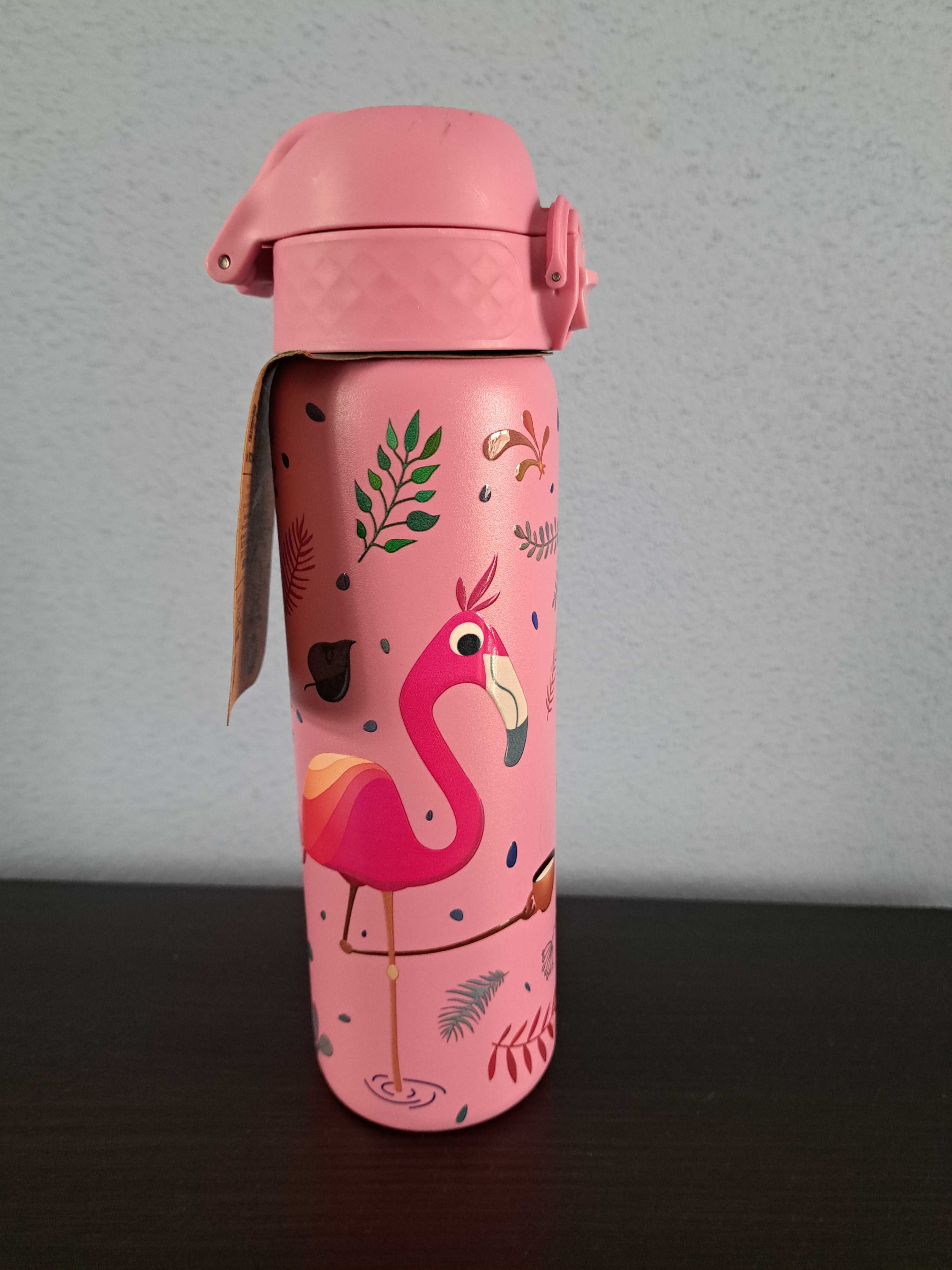 Butelki Butelka na wodę ze stali nierdzewnej ION8 600 ml flaming