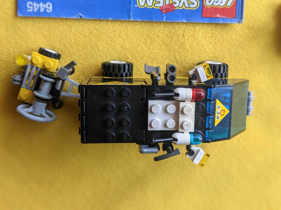 LEGO 6445 Emergency Res-Q Pojazd Ratunkowy 100% + instrukcja + CZĘŚĆI