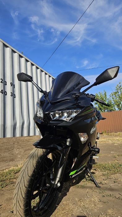 Kawasaki Ninja 400 з Японії без пробігу по Україні мотоцикл кавасакі