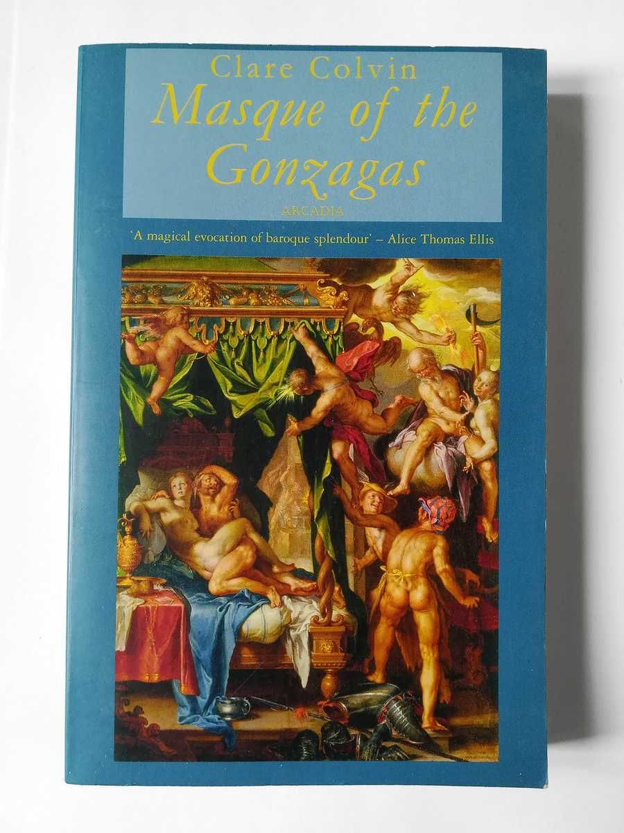 książka Masque of the Gonzagas Clare Colvin English / anglojęzyczna
