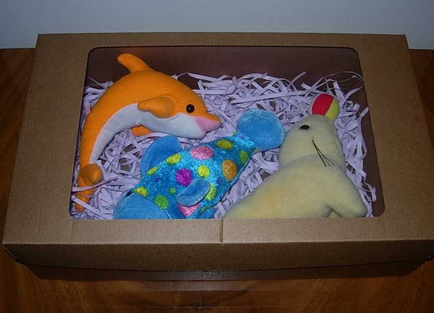 Красивый набор игрушек