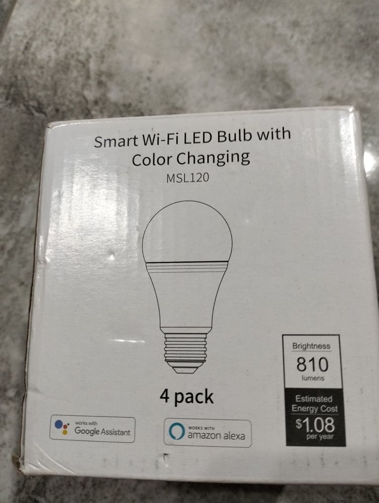 Żarówki wi fi LED bulb with
