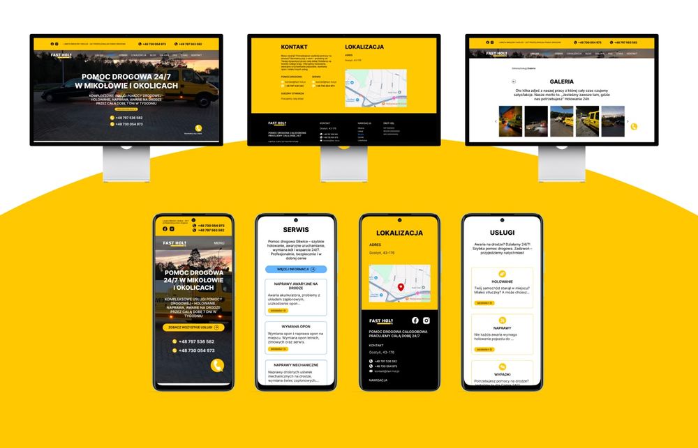 Tworzenie stron www, aplikacji mobilnych, CMS, platform, serwisów, API