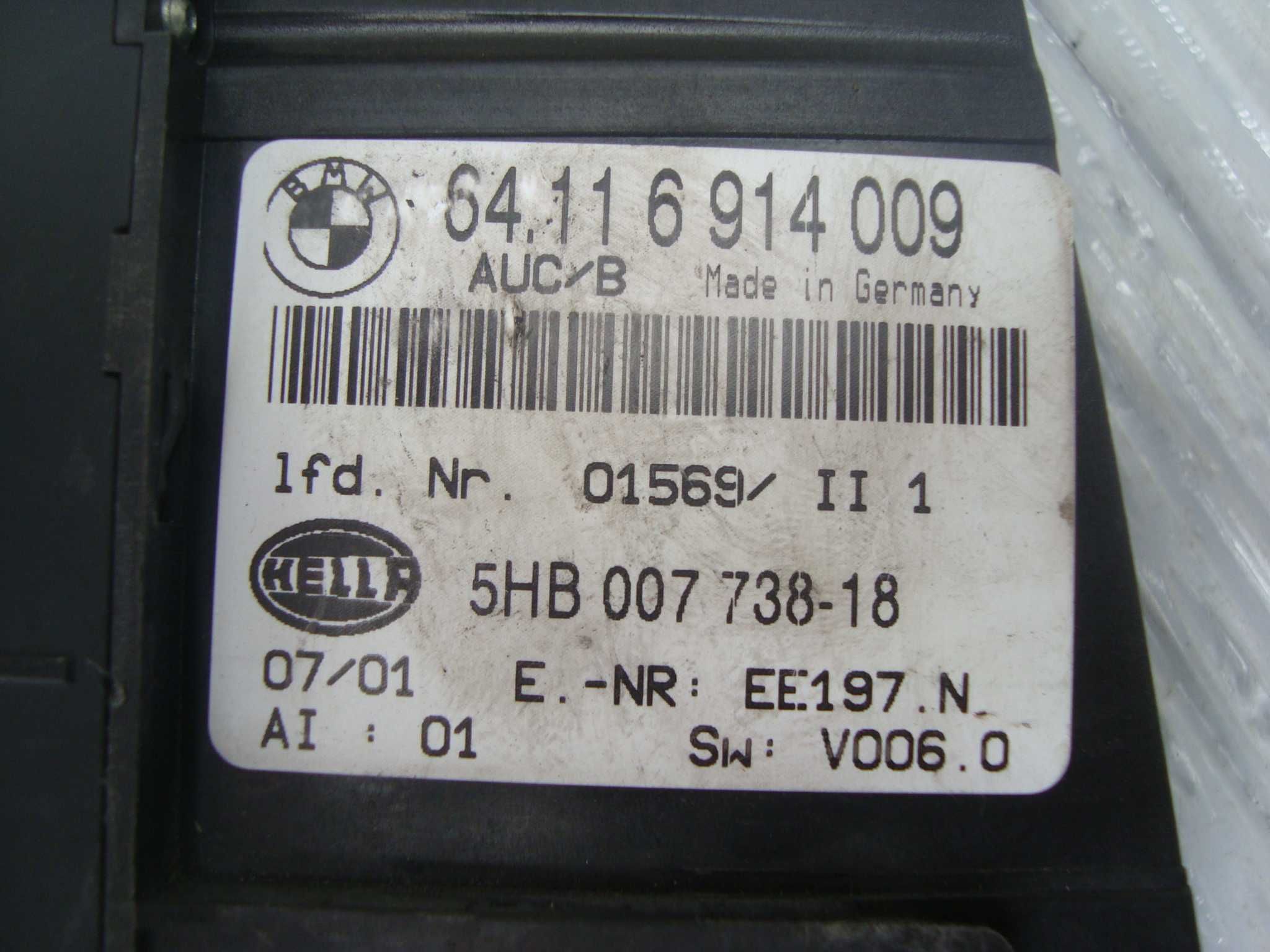 Блок управління пічкою,кондиціонером, кліма BMW E46.E90. 3-series БМВ