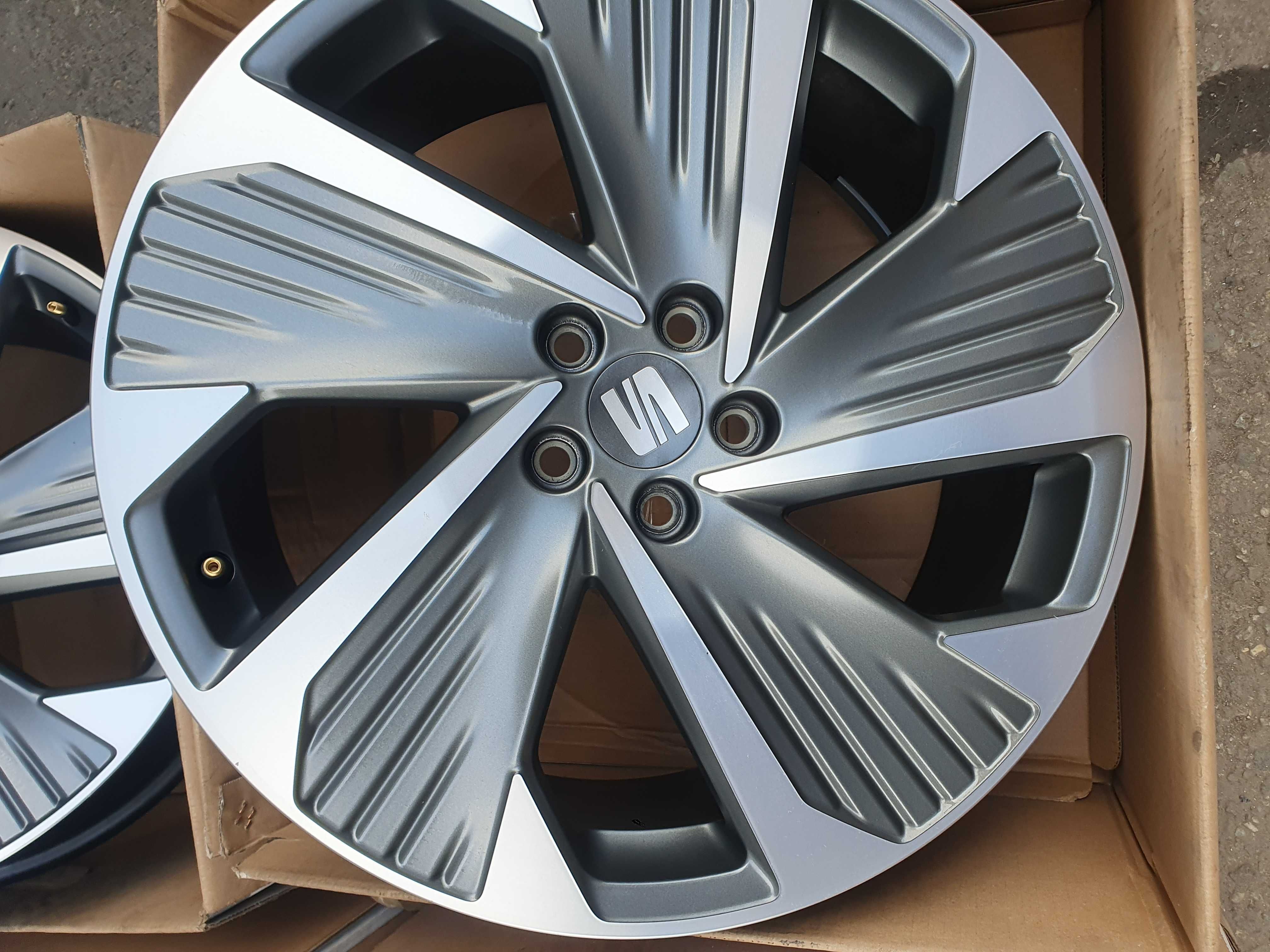 759# Alufelgi SEAT 5x100 7X18 ET 47  ARONA IBIZA ORYGINAŁ IGŁY
