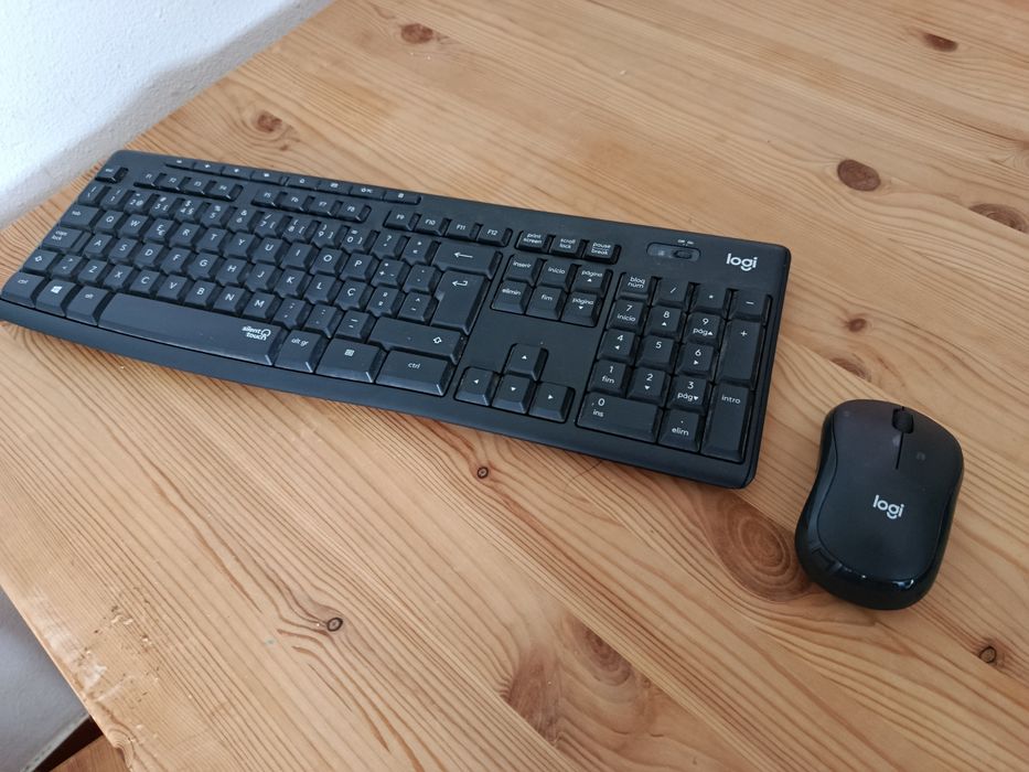Teclado e rato wireless Logitech mk295