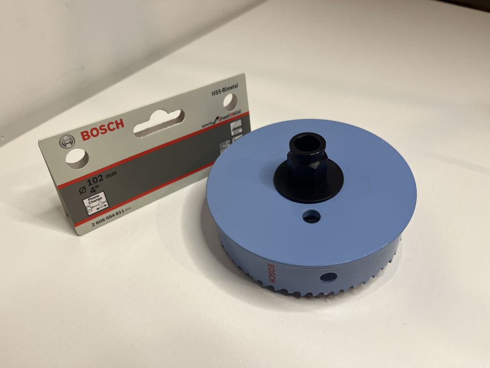 Piła otwornica Bosch PowerChange Sheet Metal 102 mm/4 cale