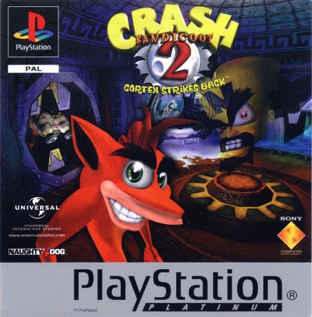 Crash Bandicoot 2: Cortex Strikes Back - PSX (Używana) PS1