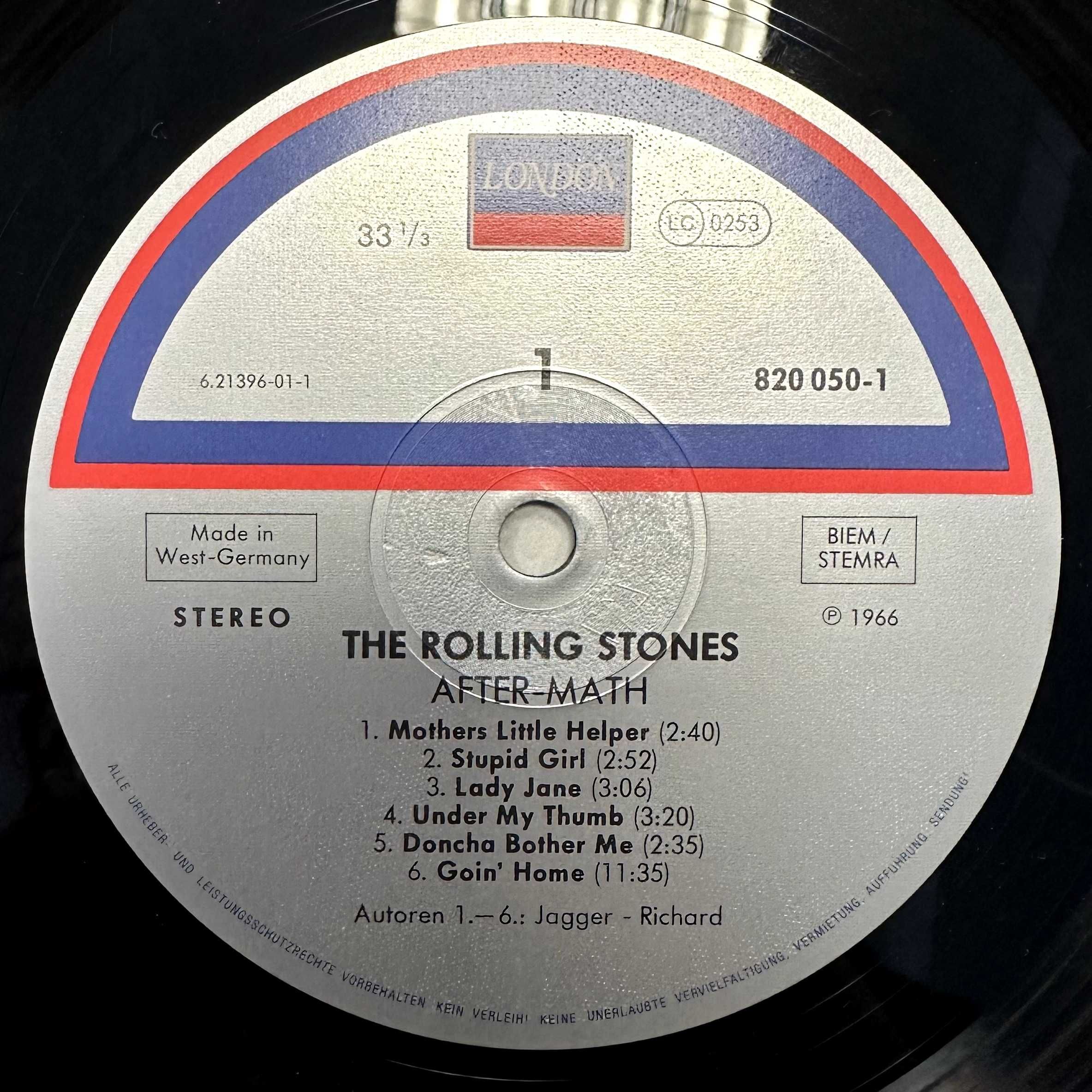 The Rolling Stones - After-Math (Vinyl, 1966, Germany)