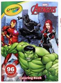 Crayola Avengers Мстители Марвел.
