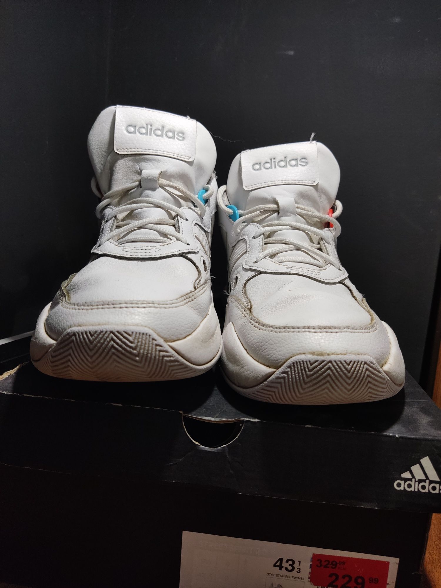 Buty Sportowe ADIDAS Streetspirit FW3468 Białe