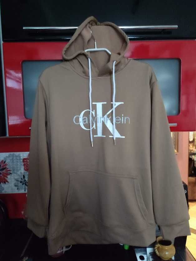 Шикарная кофта-худи известного мирового бренда calvin klein