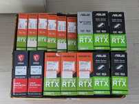Відеокарти RTX 3060 Ti, RX 6600 Опт Гурт Роздріб, Стан ідеал, Комплект
